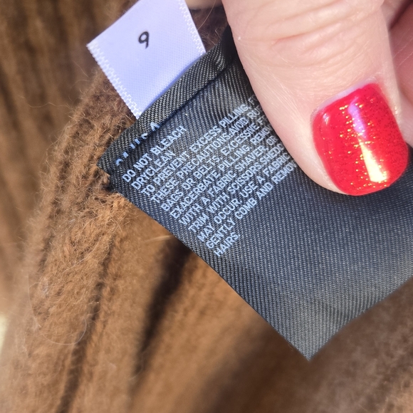 Uniqlo Long Wool Cardigan Single Button - Picture 8 of 9